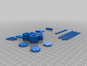 kombinieren m hdrescher teil 2 3d-drucken 3d print model - Mito3D