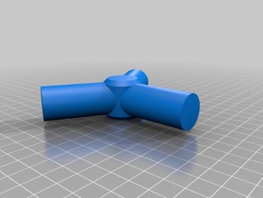 celestron slt tripod leg cuff 3d printing astronomy pvc fitting 3d print model - Mito3D
