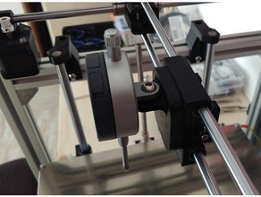hypercube evolution gauge mount 3d printer accessories 3d print model - Mito3D