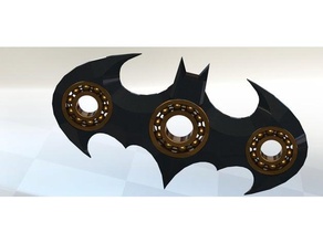 batman-spinner Spielzeug & Spiele 3d print model - Mito3D