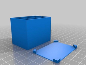 my customized bins stanley's removable compartment professional organizer organization 3d print model - Mito3D