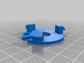 rbl-rebar-mount-adapter Teil 1 2 - Loch Dekor 3d print model - Mito3D