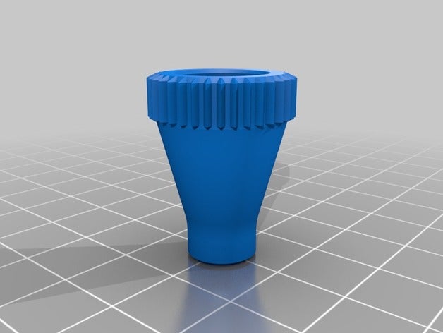 tırtıllı vida topuzlar parçalar topuzu düğme 3D print model - Mito3D