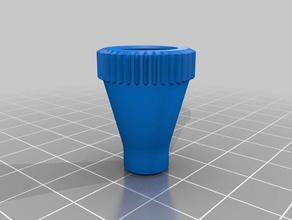 tırtıllı vida topuzlar parçalar topuzu düğme 3d print model - Mito3D