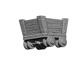 chariot de mine mines tilescape expansion jouets & accessoires jeux 3d print model - Mito3D