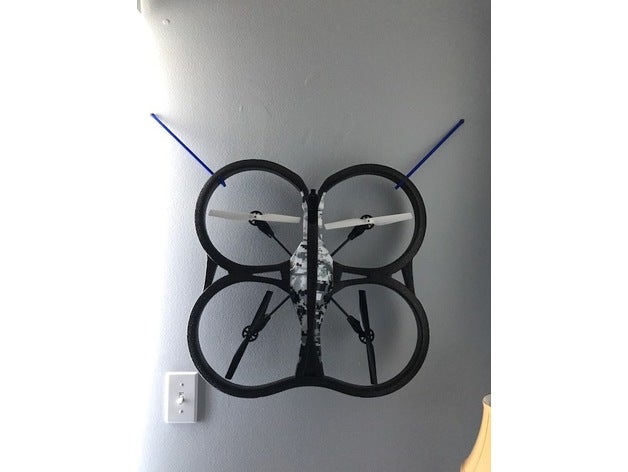 Drohnen hanger r c Fahrzeuge ar drone parrot parrot-Drohne 3D print model - Mito3D