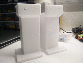 ikea lack brackets 3d printer accessories bracket enclosure tarantula tevo 3d print model - Mito3D