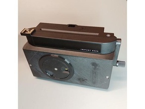 terrapinstax wide pinhole camera body 3d print model - Mito3D