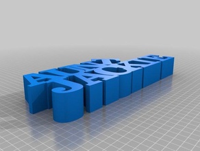 jackie heykeller özelleştirilmiş 3d print model - Mito3D