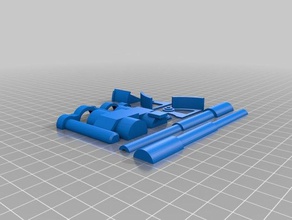 toad heavy artillery - 28mm toy & game accessories wargaming warhammer 40k 3d print model - Mito3D