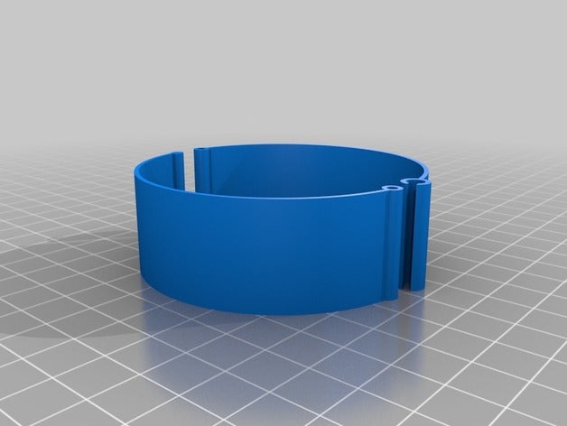 clasp wrist band bracelets customized 3D print model - Mito3D