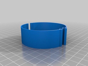 cierre de la muñeca banda las pulseras personalizado 3d print model - Mito3D
