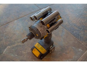 drill-socket-clip Werkzeug-Halterungen & - Boxen ball socket sockel-clip Buchse Halter 3d print model - Mito3D
