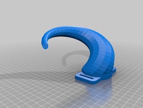 customisable horn customized costume 3d print model - Mito3D