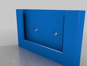 ipad2-wall holder organization customized 3d print model - Mito3D