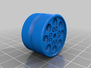 wheel center 3d printing 3d print model - Mito3D