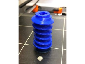 double hourglass worm parts gears openscad 3d print model - Mito3D
