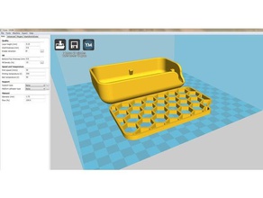 boîte à savon L'impression 3d L'imprimante alunar imprimante m505 m508 bricolage prusa i3 kit 3d print model - Mito3D