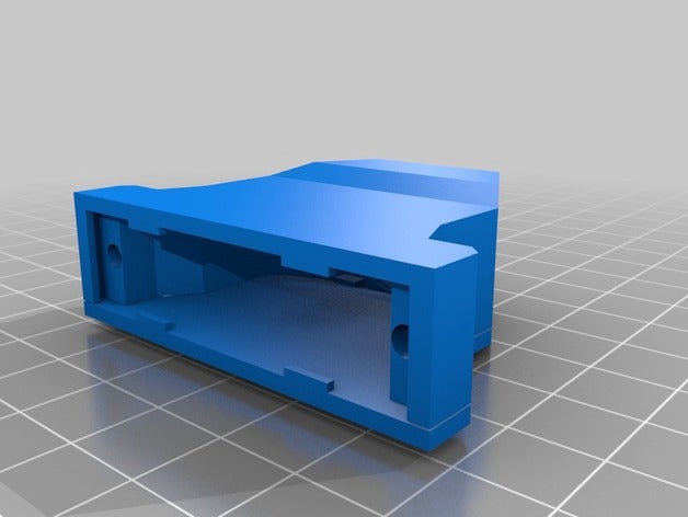 d-sub Gehäuse Kabelverschraubung - Elektronik kabelverschraubung stecker 3D print model - Mito3D