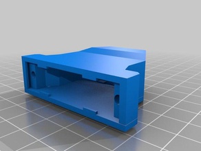 d-sub de habitação prensa-cabo eletrônica d sub kabelverschraubung stecker 3d print model - Mito3D