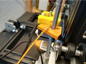 cr-10 filament guide mod ptfe tube 3d printer parts 3d print model - Mito3D