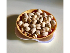 tazón de shell contenedor desecho cocina y comedor bol el plato pistacho iva 19 la envoltura 3d print model - Mito3D