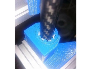 linear ptfe bushing bearing - parametric 3d printer accessories tube 3d print model - Mito3D