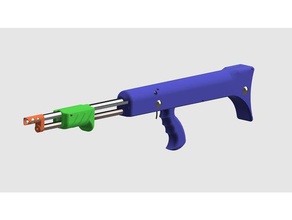 panb+ nerf blaster juguetes mecánicos 3d print model - Mito3D