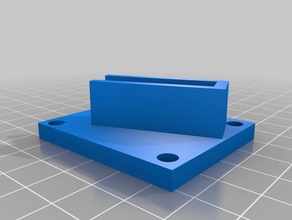 porte de la placa La impresión en 3d 3d print model - Mito3D