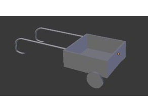 horse cart chip-e robotics chiperemix 3d print model - Mito3D