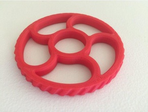 fidget de la rueda ruleta juguetes mecánicos fidget-juguete fidgetspinner mano spinner hilanderos juguete 3d print model - Mito3D