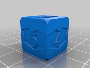 loyaltydepth dice customized 3d print model - Mito3D