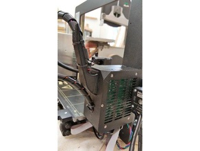 prusa el soporte de cables Impresora 3d accesorios cable gestión extrusor i3 mk2 3d print model - Mito3D