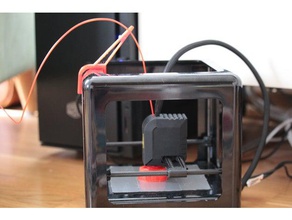 optimized m3d filament guide 3d printer accessories holder micro 3d print model - Mito3D