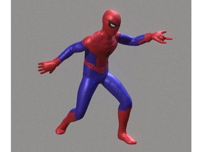 spider-man homecoming suit - 001 low res version people captain hero ironman marvel spiderman vulture 3d print model - Mito3D