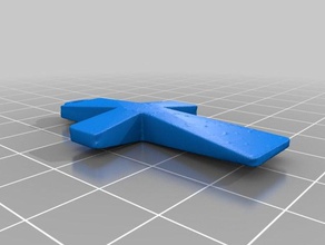 biselado de la cruz joyería 3d print model - Mito3D