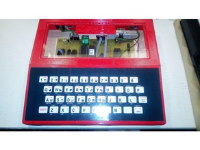 zx-97 house klavye bilgisayar 3d print model - Mito3D