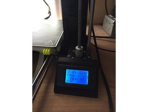 monitor de energia caso anet a6 Impressora 3d acessórios 3d print model - Mito3D