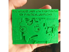 spongebob 3d printing meme dumb 3d print model - Mito3D