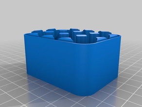 meine kundenspezifische Akku-Fall Container kundengebundene 3d print model - Mito3D