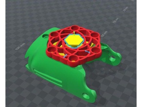 plugin atomic lab prosthesis - spinner support biology 3d print model - Mito3D