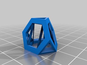nice tri hexy math art customized 3d print model - Mito3D