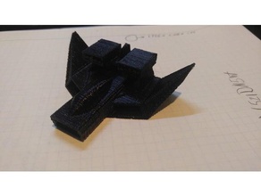 mki speeder spaceship toys & games 3d print model - Mito3D