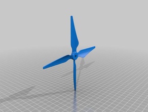 drone propeller quad-blade r c vehicles blade prop 3d print model - Mito3D