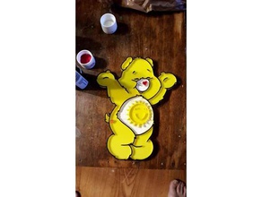 care bears sunshine bear toys & games carebars 3d print model - Mito3D