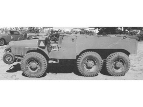 laffly w15 familty all-terrain-Militär-Fahrzeuge Fahrzeuge Auto Frankreich tank Fahrzeug ww2 den zweiten Weltkrieg 3d print model - Mito3D