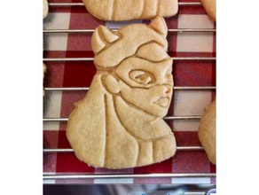 catwoman cookie cutter La stampa 3d cat woman formine per biscotti 3d print model - Mito3D