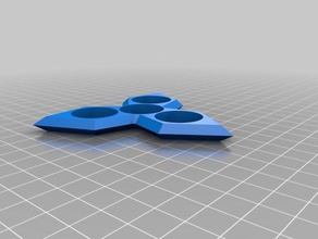 fidget spinner ninja-design 3d-drucken hand zappeln Spielzeug hand-spinner 3d print model - Mito3D