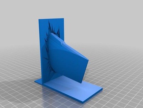 brillante - aquí está johnny sujetalibros decoración axe libro icónico película stephen king 3d print model - Mito3D