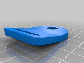 strap end automotive 3d print model - Mito3D